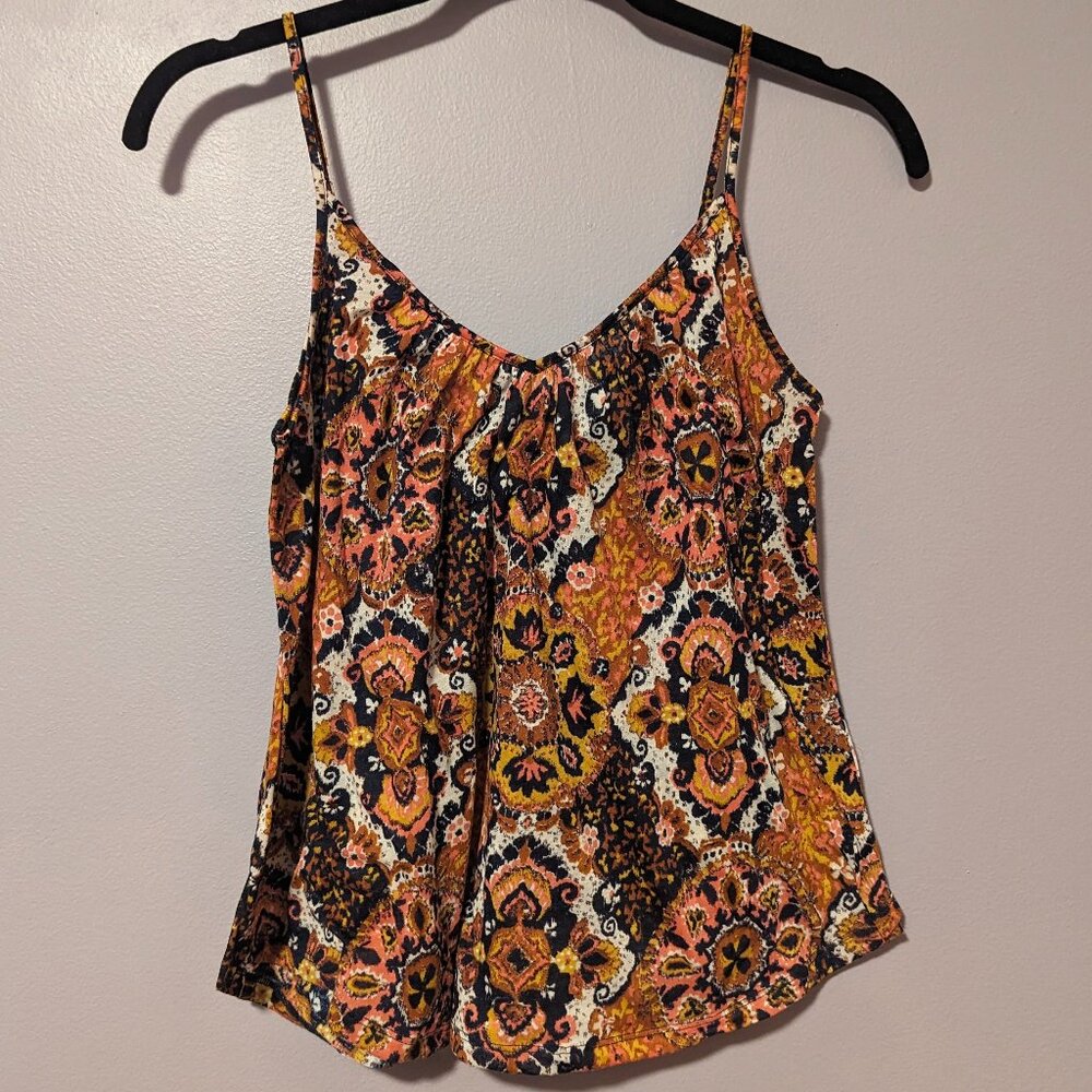 H&M spaghetti strapped swing tank - Multicolored, Small